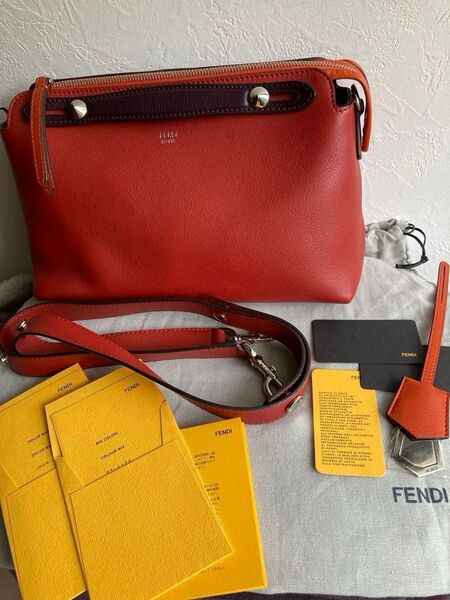 (価格交渉可能) FENDI ROMA ショルダーバッグ レザー 本革 斜め掛け 肩掛け ハンドバッグ