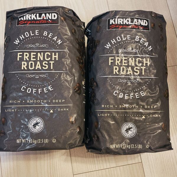 コストコ フレンチロースト コーヒー豆 1.13kg ×2袋
