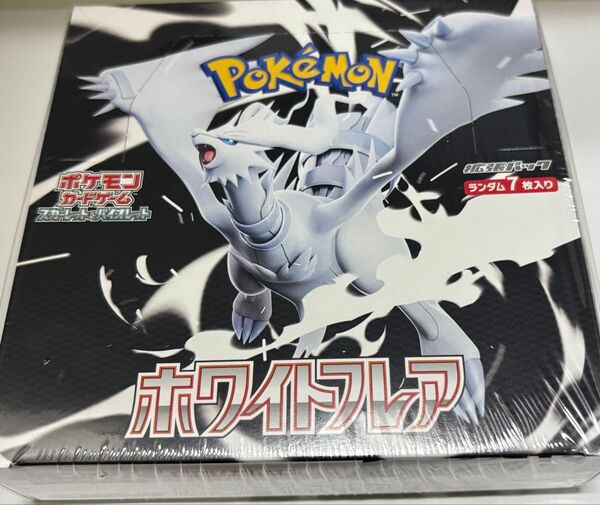 【新品未開封シュリンク付】ポケモンカード ホワイトフレア 1BOX