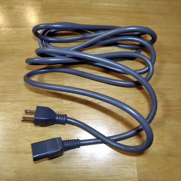 電源ケーブル 3P グレー 約3m