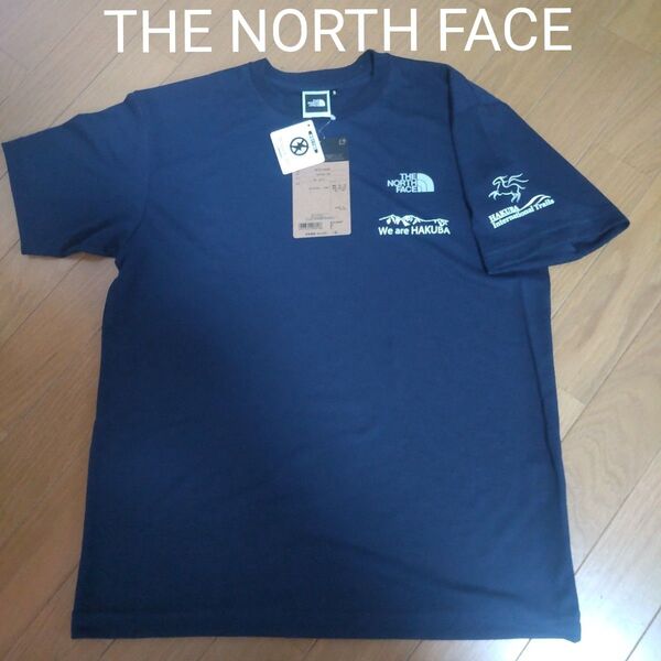 ☆新品・未使用☆THE NORTH FACE NUPTSE TEE S ネイビー