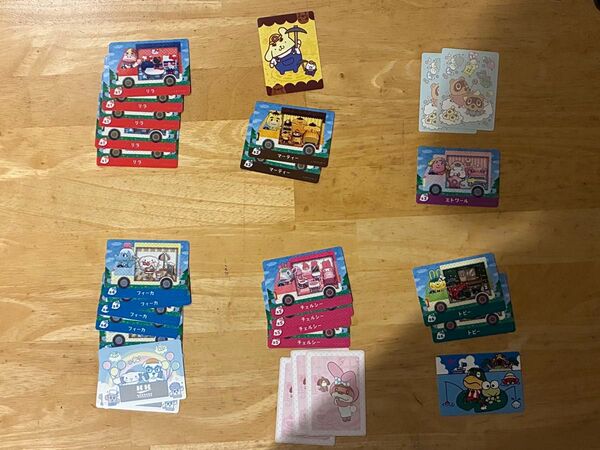 あつまれどうぶつの森 amiiboカード サンリオコラボamiiboカード&シール(一部)