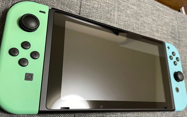 ジャンク品 Nintendo Switch 本体 あつまれどうぶつの森カラー 本体のみソフトなし