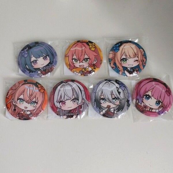 にじさんじ Idios DMMスクラッチ Secret Party 缶バッジ セット