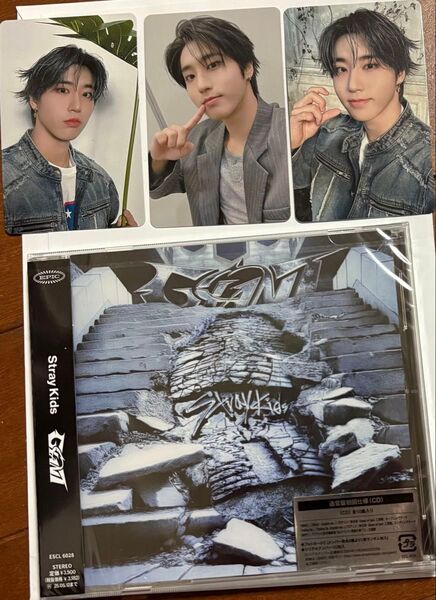 straykidsスキズdominATEエコパ会場限定トレカバ ハン※未開封GIANT通常盤1枚おまけ