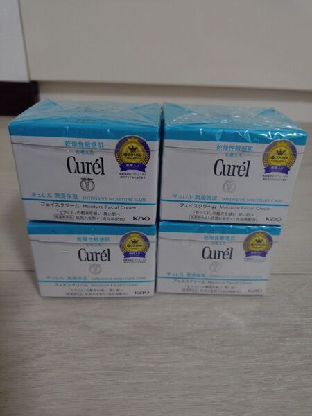 キュレル 潤浸保湿クリーム フェイスクリーム 40g