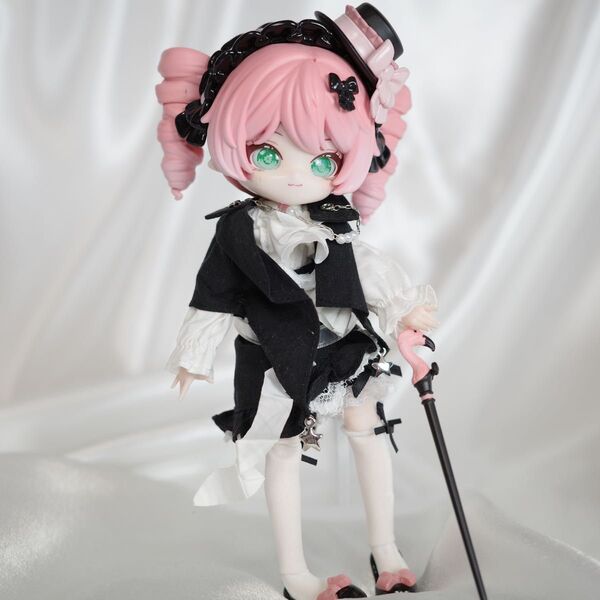 【欠品あり】ミンティ ファンタジーの森 奇幻森林系列夢賓 ローザ フラミンゴ 宝石商人 【海外ブラインドドール】