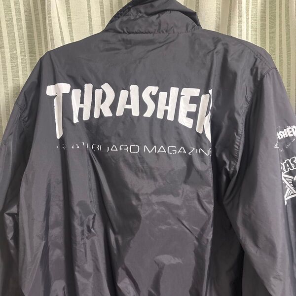 THRASHER コーチジャケット M 黒 訳あり
