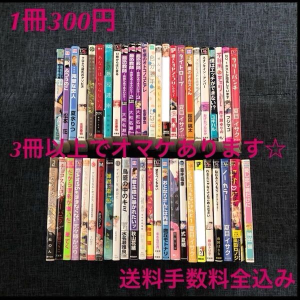 BLコミック バラ売り 3冊以上ご購入でオマケあります☆