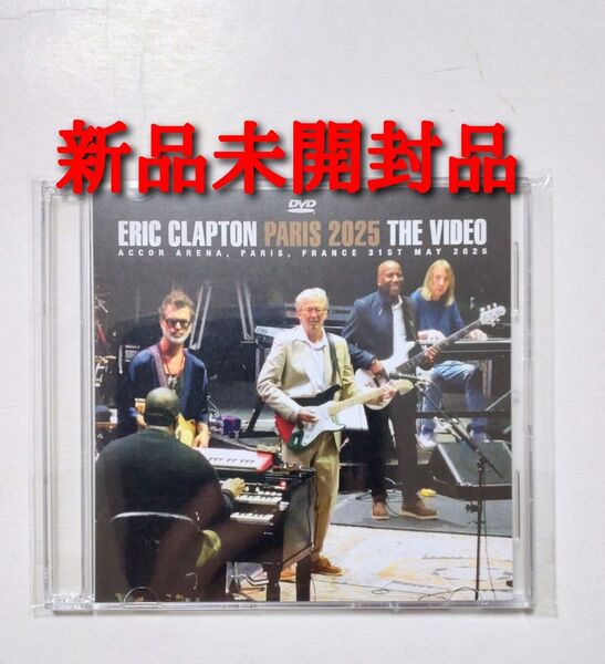 ERIC CLAPTON エリック・クラプトン PARIS 2025 THE VIDEO 新品未開封品