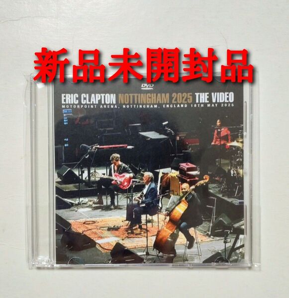 ERIC CLAPTON エリック・クラプトン NOTTINGHAM 2025 THE VIDEO 未開封品