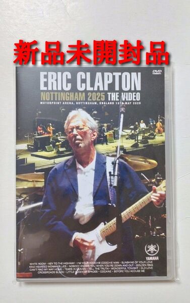 ERIC CLAPTON エリック・クラプトン NOTTINGHAM 2025: THE VIDEO 新品未開封品