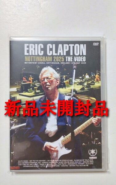 ERIC CLAPTON エリック・クラプトン NOTTINGHAM 2025 THE VIDEO 未開封品