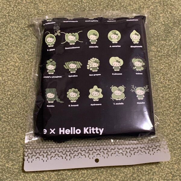大阪関西万博 Expo2025 万博 日本館 ハローキティ Hello Kitty Algae 藻類 Tシャツ 黒色