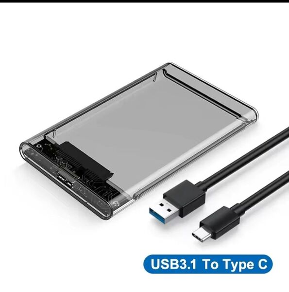 USB3.1対応 高速2.5インチHDD(SSD)ケース