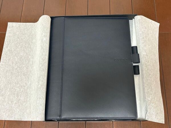 電子楽譜GVIDOグイド牛革カバー ネイビー