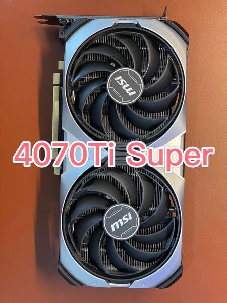 MSI GeForce RTX 4070Ti Super VENTUS 2X 16G OC