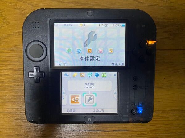 任天堂 ニンテンドー 2DS Nintendo クリアブラック FTR-001