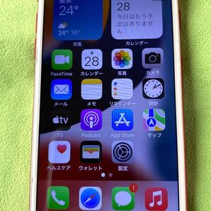 iPhone7本体 レッド系