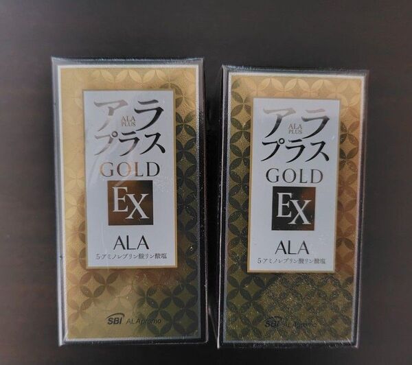 アラプラスゴールドEX 60粒 2箱セット アラプラスGOLD EX ALA