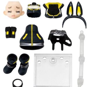 リンクトラベラーズ 機械に支配された世界編 SIDE:C 食玩版 袖なしパーカー セットB 黄色 フェイスパーツ