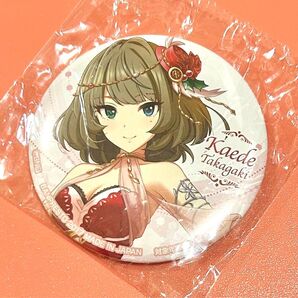 アイドルマスター シンデレラガールズ 缶バッジ 高垣楓 セガ限定 SEGA アミューズメント景品