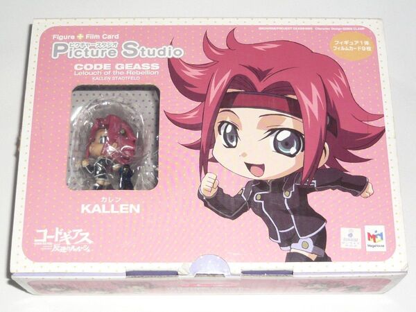 コードギアス 反逆のルルーシュ ピクチャースタジオ カレン・シュタットフェルト 未使用 メガハウス フィギュア カード