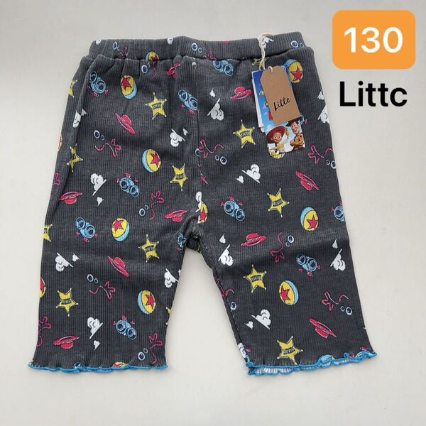 新品未使用タグ付き ハーフパンツ 半ズボン キッズ リトシー littc トイストーリー ピクサー ハッピーバッグ 130 夏