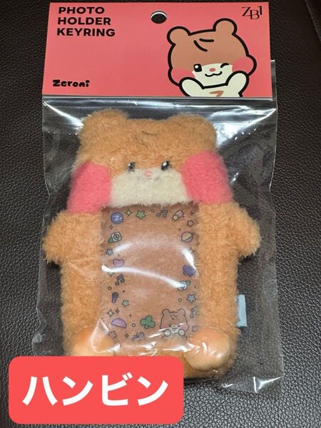 Zeroni binini ビニニ ぬいぐるみ キーホルダー PHOTO HOLDER KEYRING 新品未開封 フォトケース