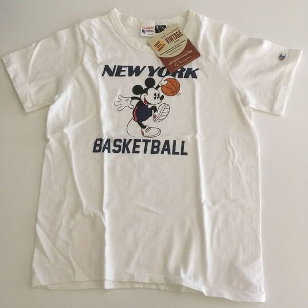 チャンピオン ディズニー コラボ Tシャツ champion ミッキー Disney beams ビームス デニム&ダンガリー