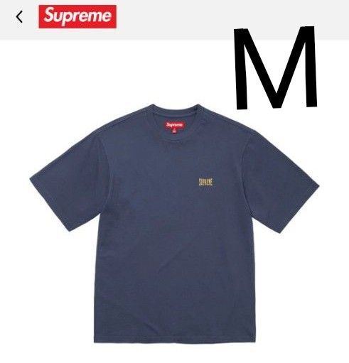 Supreme Warm Up Washed S/S Top Navy ウォームアップ ネイビー Tシャツ シュプリーム