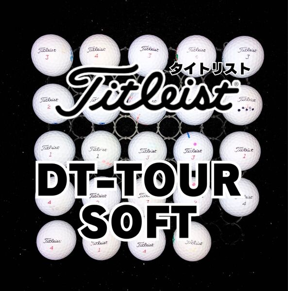 0 タイトリスト DT-TOUR SOFT 他 ロストボール24球