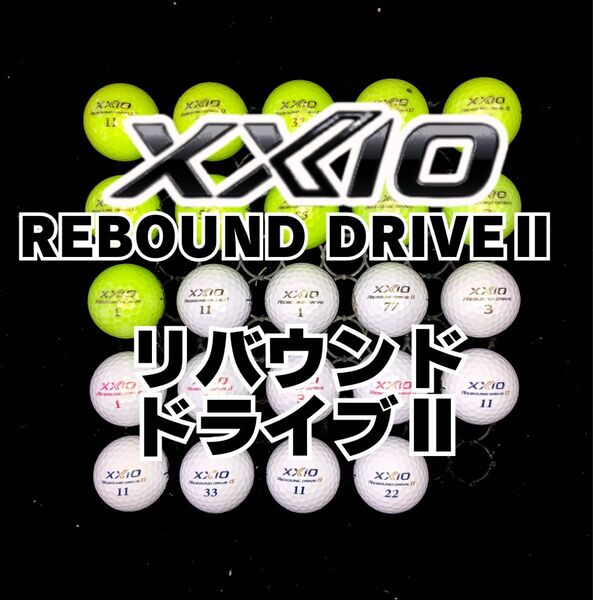 1 XXIO ゼクシオ REBOUND DRIVEⅡ 他 ロストボール 24球