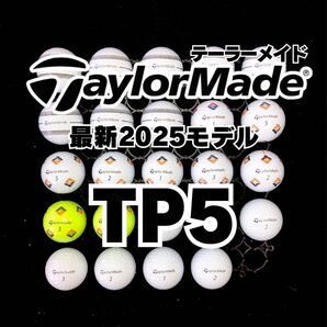 4 最新2025モデル テーラーメイド TP5 ロストボール24球