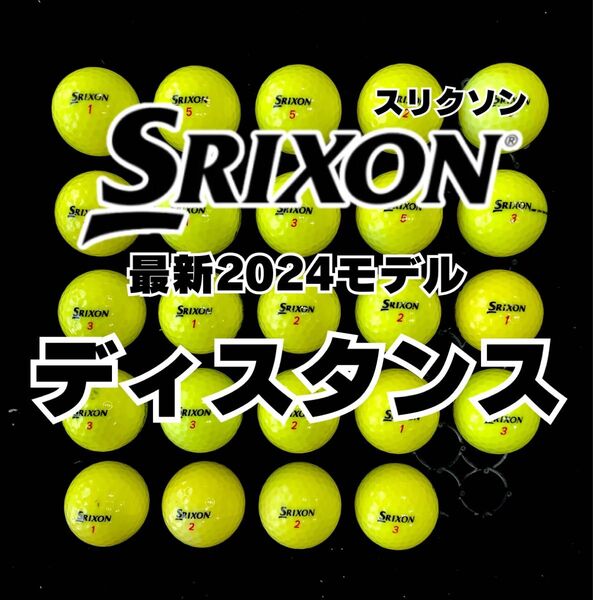 18最新2024モデル スリクソン ディスタンス 他 ロストボール 24球