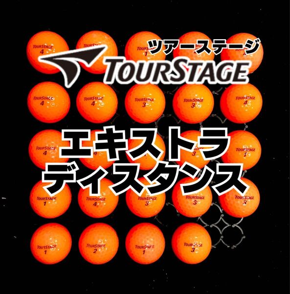 43ツアーステージ エキストラディスタンス ロストボール 24球