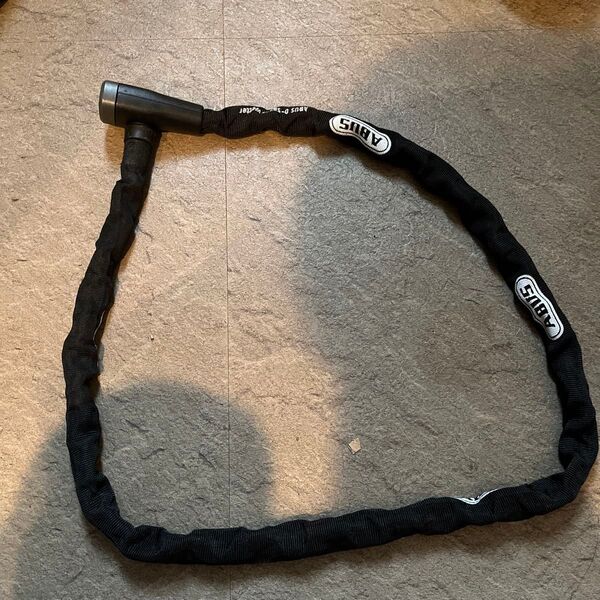 ABUS チェーンロック 盗難防止 自転車