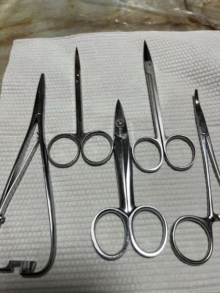 歯科用 器具 持針器 ハサミ