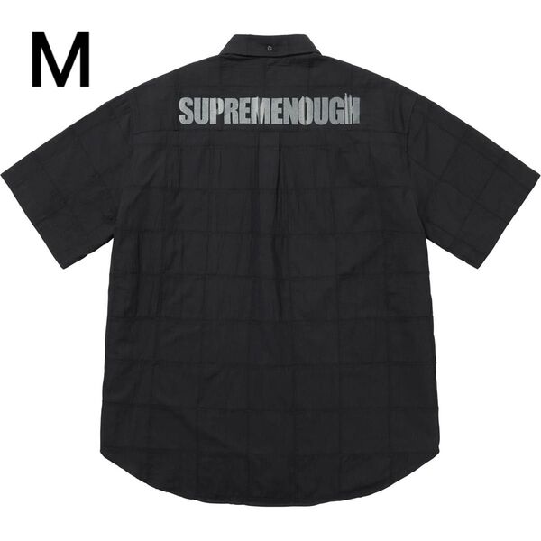Supreme GOODENOUGH Madras S/S Shirt Black シュプリーム グッドイナフ シャツ M 新品
