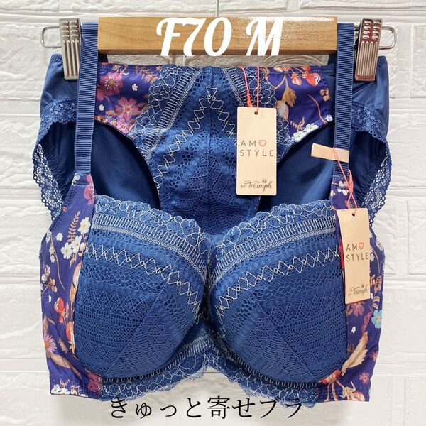 トリンプ アモスタイル きゅっと寄せブラ&ショーツ F70 #3