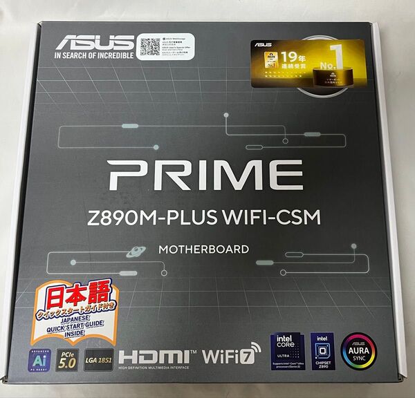 【新品未開封】ASUS PRIME Z890M-PLUS WIFI-CSM マザーボード