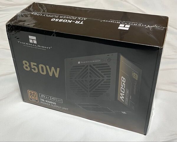 【新品未開封】THERMALRIGHT TR-KG850 80plus Gold 850W 国内用電源ケーブル付 ATX3.1