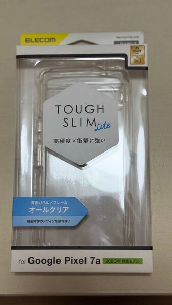 値下げしました!エレコム Pixel7a ハイブリッドケース 新品未開封 TOUGH SLIM PM-P231TSLACR