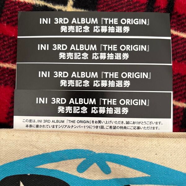INI 3RD ALBUM THE ORIGIN シリアルナンバー
