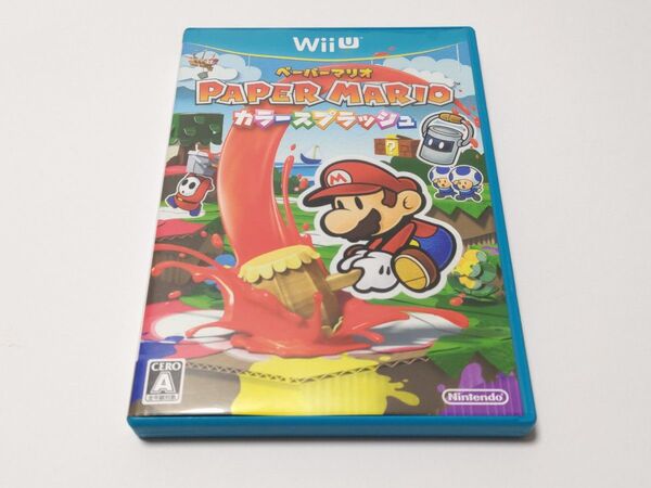 ペーパーマリオ カラースプラッシュ WiiU ソフト