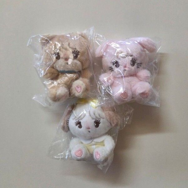 mikko characters ぬいぐるみ キャミー ラテ ぬいぐるみ2 スフレ ガチャガチャ カプセルトイ