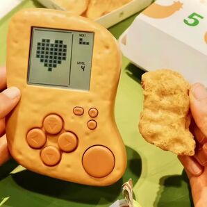 マクドナルド 中国限定 ナゲット型 テトリス ゲーム 新品 コレクション