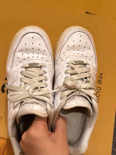 AIR FORCE 1 ’07」ホワイト/ホワイト(型番 CW2288-111) 24cm NIKE ナイキ スニーカー