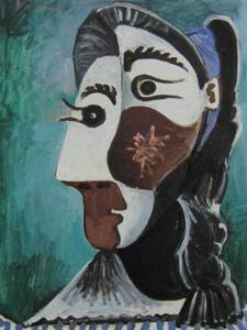 Art hand Auction Pablo Picasso, Portrait de Femme, 超希少画集より, 新品額装付, 送料込み, iafa, 絵画, 油彩, 人物画