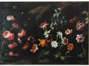 Art hand Auction Juan Arellano, Fleurs de jardin, Extrêmement rare, Neuf avec cadre, Bon état Livraison gratuite, Yoshi, Peinture, Peinture à l'huile, Nature morte